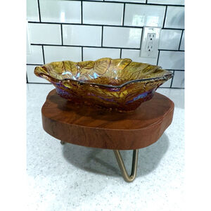 Indiana Glass Company Carnival Glass Loganberry Bowl